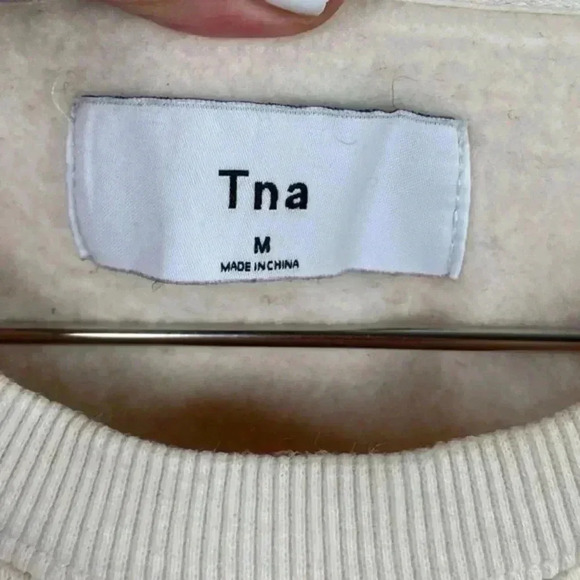 Aritzia TNA Multicolored Colorblock Avalanche Crewneck Sweatshirt - Picture 6 of 8